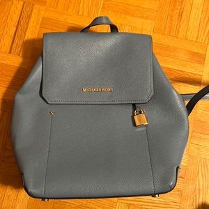 Original blue michael Kors backpack